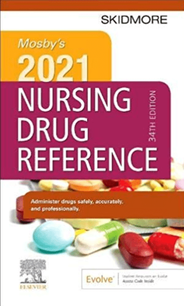 Download Mosby’s 2021 Nursing Drug Reference 34th Edition PDF Free