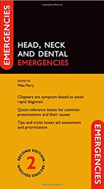 Head, Neck and Dental Emergencies 2nd Edition PDF Free Download