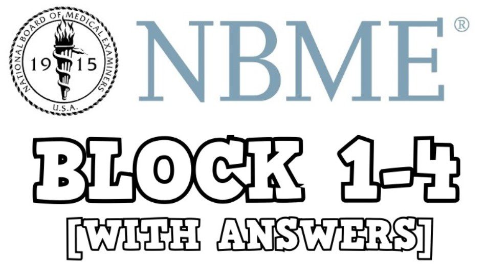 Download NBME 2 Block 1-4 (With Answers) PDF 2020 Free