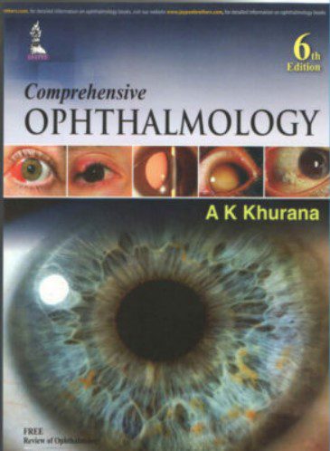 Download AK Khurana Comprehensive Ophthalmology PDF Free