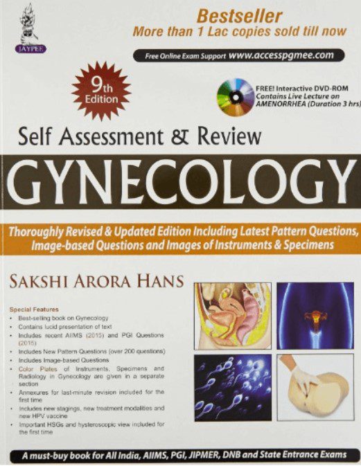 Download Sakshi Arora Gynecology 9th Edition PDF FREE 