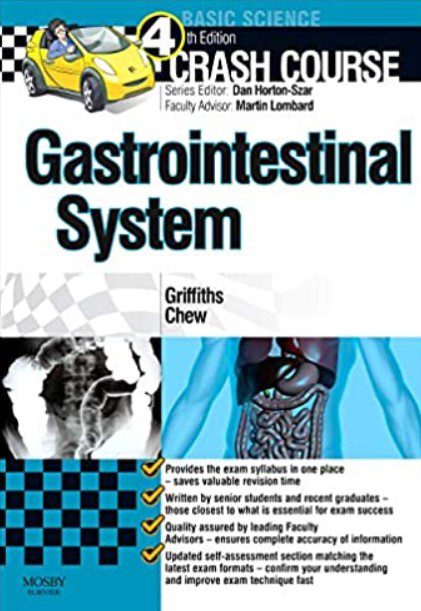 Crash Course Gastrointestinal System 4th Edition PDF Free Download