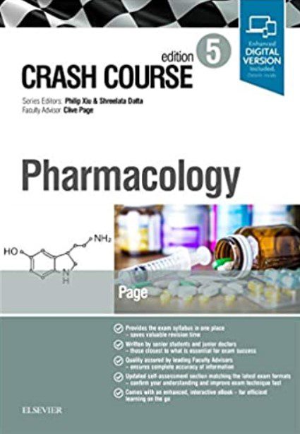 Crash Course: Pharmacology 5th Edition PDF Free Download