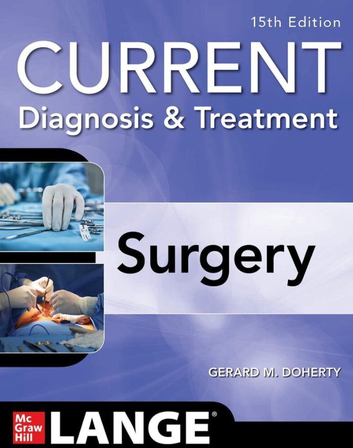 Current Diagnosis And Treatment Surgery 15th Edition PDF Free Download