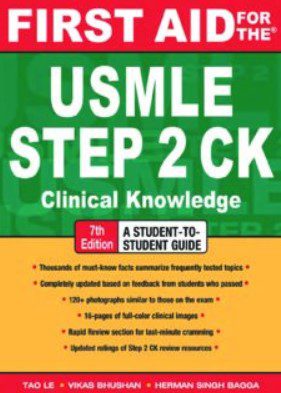 First Aid for the USMLE Step 2 CK 7th Edition PDF Free Download