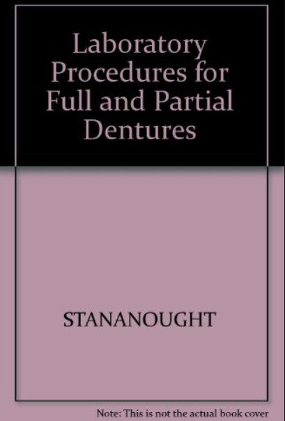 Laboratory procedures for full and partial dentures PDF Free Download