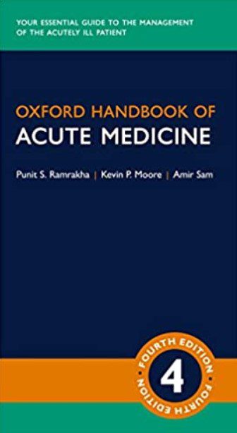 Oxford Handbook of Acute Medicine 4th Edition PDF Free Download
