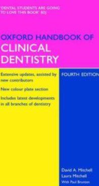 Oxford Handbook of Clinical Dentistry 4th Edition PDF Free Download