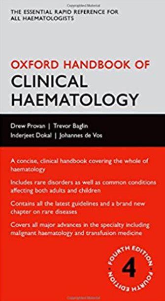 Oxford Handbook of Clinical Haematology 4th Edition PDF Free Download