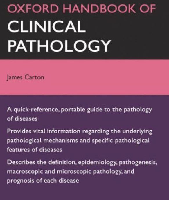 Oxford Handbook of Clinical Pathology PDF Free Download