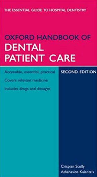 Oxford Handbook of Dental Patient Care 2nd Edition PDF Free Download