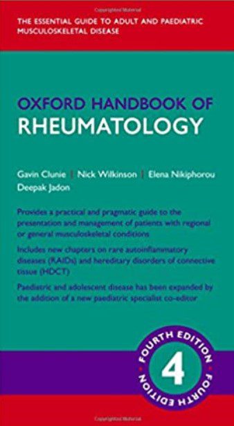 Oxford Handbook of Rheumatology 4th Edition PDF Free Download