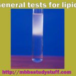 General tests for lipids