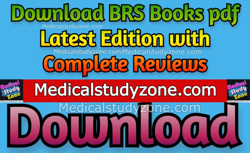 Download BRS Books Pdf Latest Edition 2023 With Complete Reviews ...