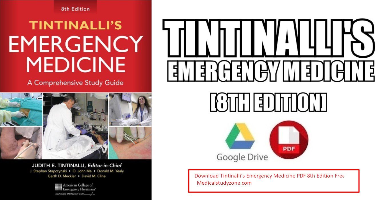 Download Tintinalli’s Emergency Medicine PDF 8th Edition Free