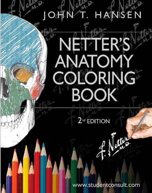 Download Netter’s Anatomy Coloring Book PDF Free