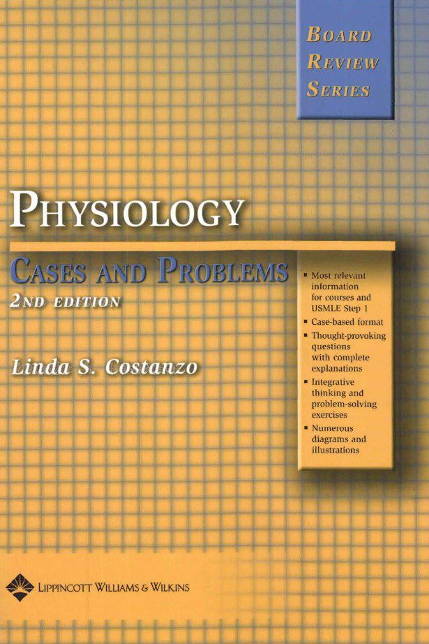 BRS Physiology Cases and Problems 2nd Edition PDF Free Download