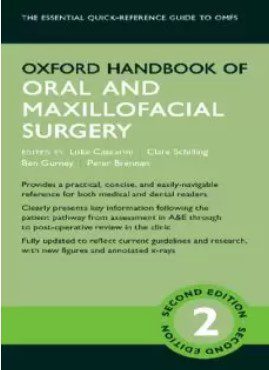 Download Oxford Handbook of Oral and Maxillofacial Surgery