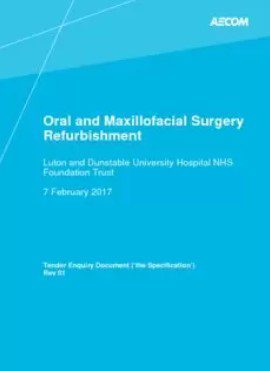 Oral and Maxillofacial Surgery Refurbishment