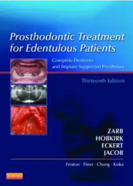 Zarb Prosthodontic Treatment for Edentulous Patient