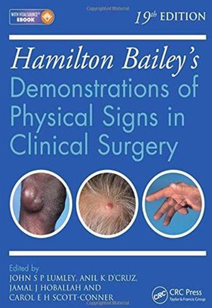 Download Hamilton Bailey’s: Demonstrations of Physical Signs in Clinical Surgery 19th Edition PDF Free