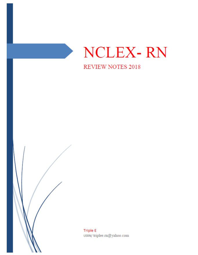 NCLEX-RN Review Notes 2023 PDF Free Download