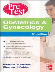 Download Obstetrics And Gynecology PreTest Self-Assessment And Review ...