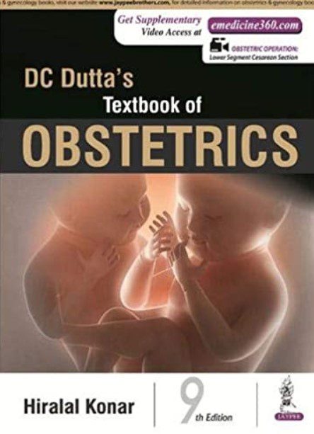 Download DC Dutta’s Textbook of Obstetrics 9th Edition PDF FREE