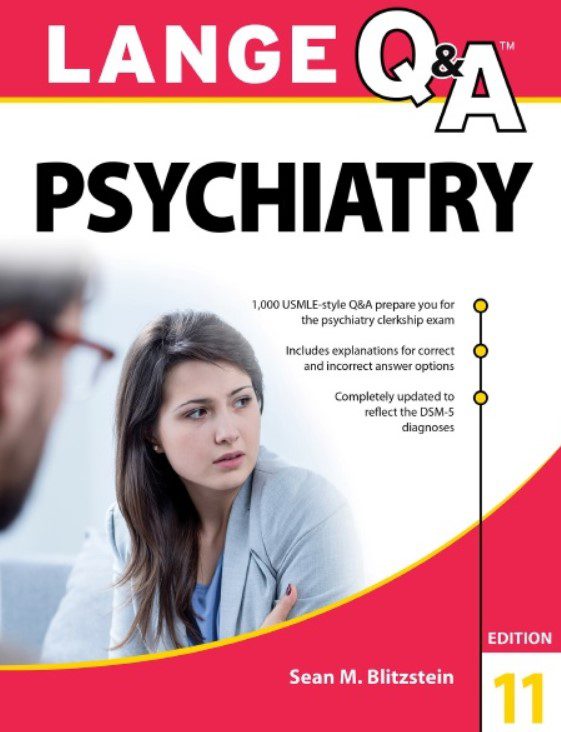 Download Lange Q&A Psychiatry 11th Edition PDF Free