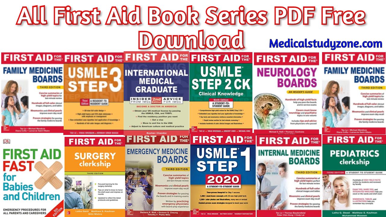 All First Aid Book Series PDF 2023 Free Download [35 Books]