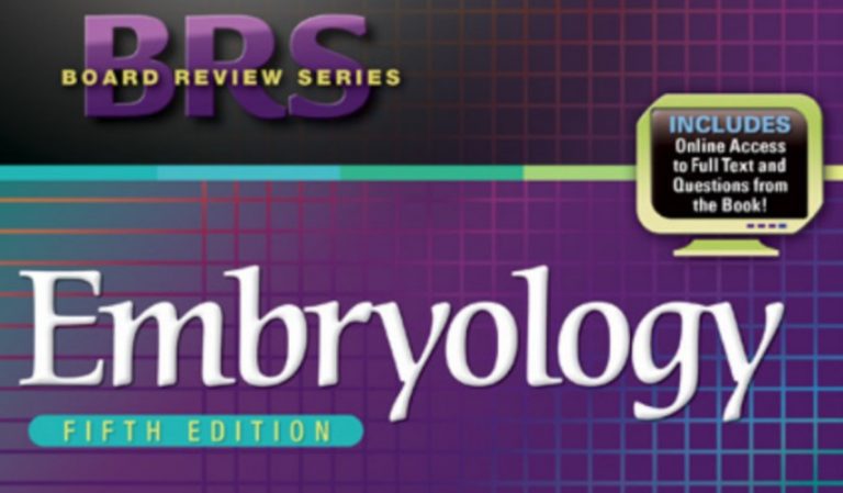 BRS Embryology 5th Edition PDF Free Download - Medical Study Zone