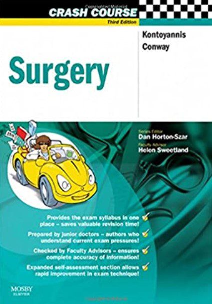 Crash Course: Surgery 3rd Edition PDF Free Download