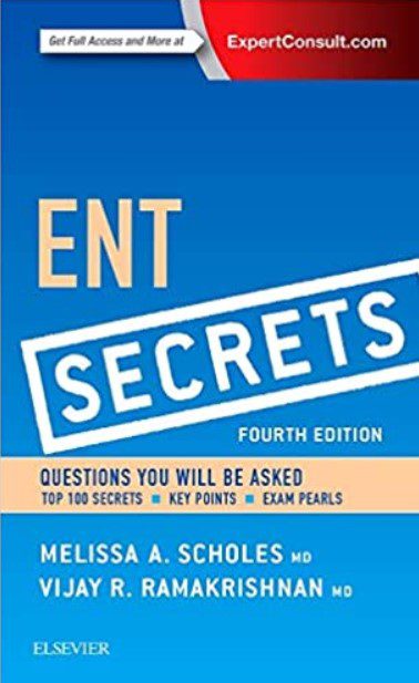 ENT Secrets 4th Edition PDF Free Download