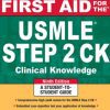 First Aid for the USMLE Step 2 CK: Clinical Knowledge PDF Free Download ...