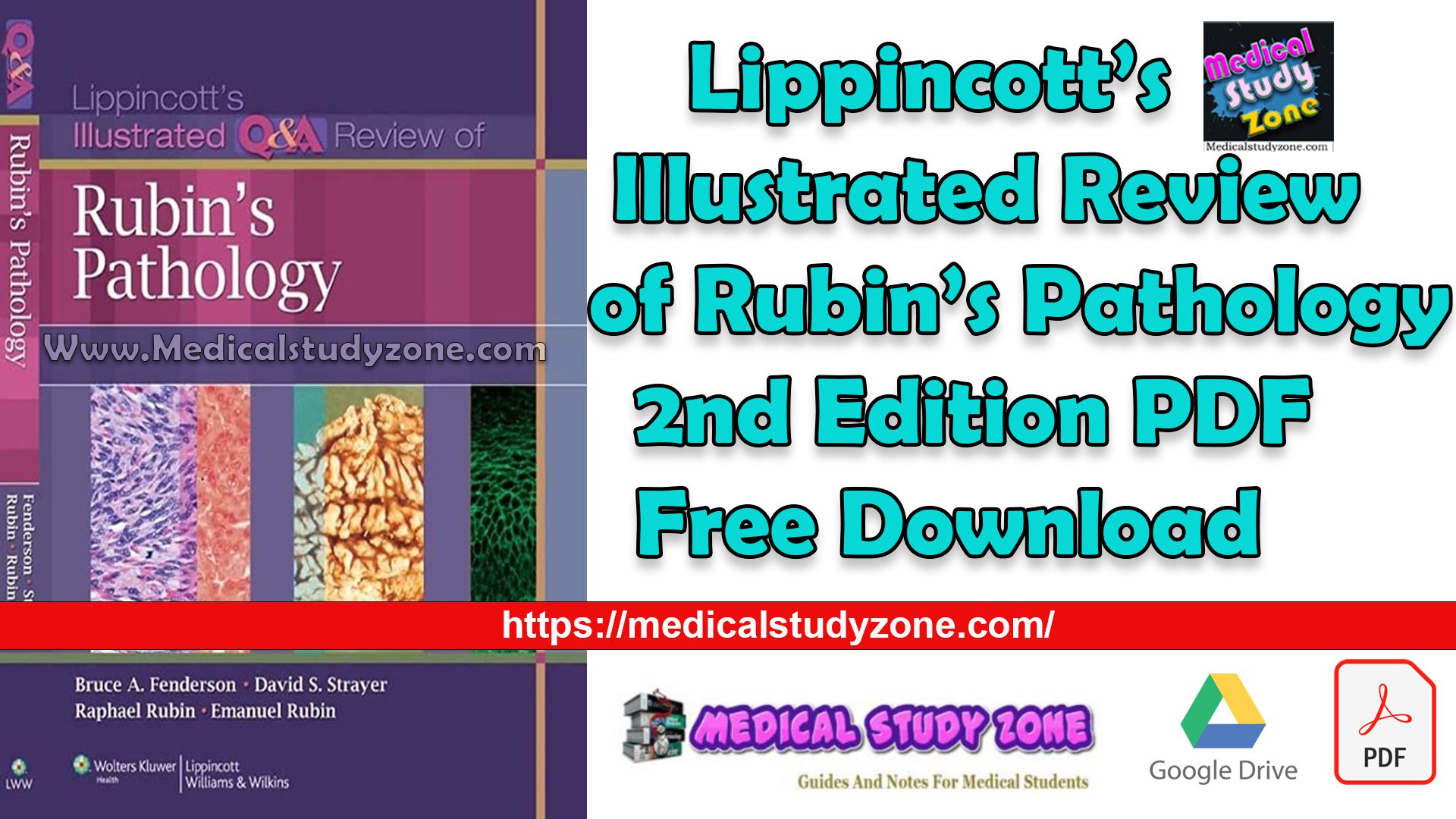 Lippincott’s Illustrated Review of Rubin’s Pathology 2nd Edition PDF Free Download