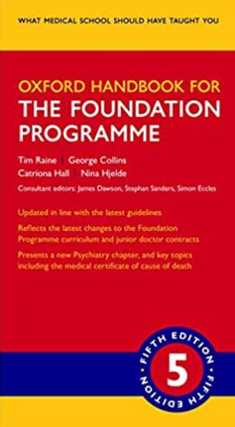 Oxford Handbook for the Foundation Programme 5th Edition PDF Free Download