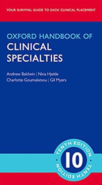 Oxford Handbook of Clinical Specialties 10th Edition PDF Free Download
