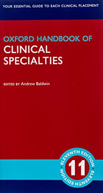 Oxford Handbook of Clinical Specialties 11th Edition PDF Free Download