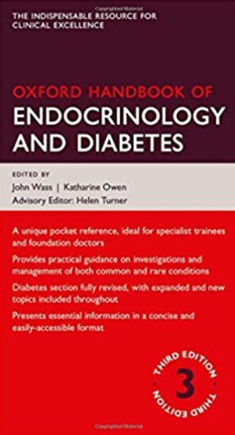 Oxford Handbook of Endocrinology and Diabetes 3rd Edition PDF Free Download