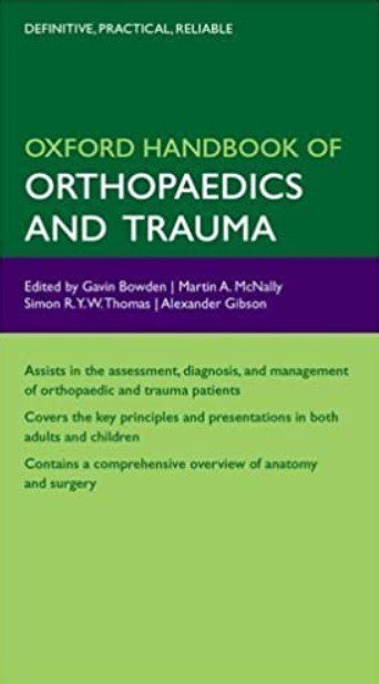 Oxford Handbook of Orthopaedics and Trauma PDF Free Download
