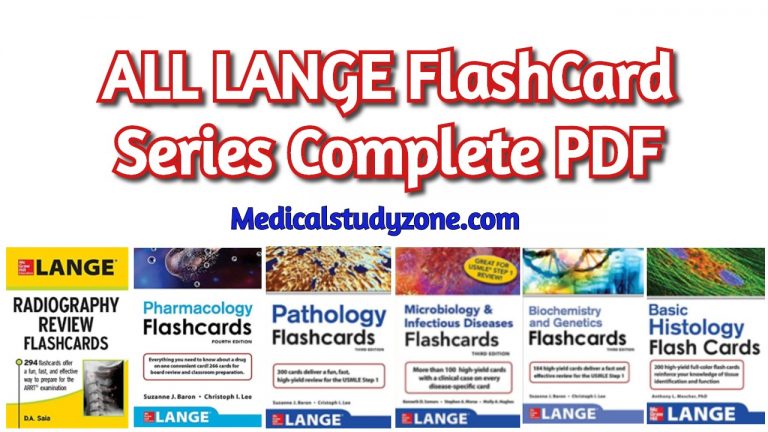 ALL LANGE FlashCard Series Complete PDF 2023 Free Download - Medical