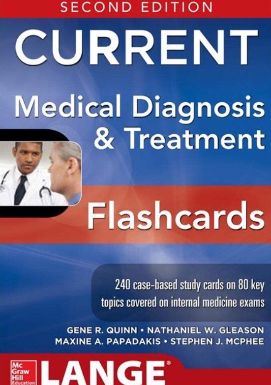 CURRENT Medical Diagnosis and Treatment Flashcards 2nd Edition PDF Free Download