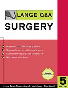 Lange Q&A Surgery 5th Edition PDF Free Download