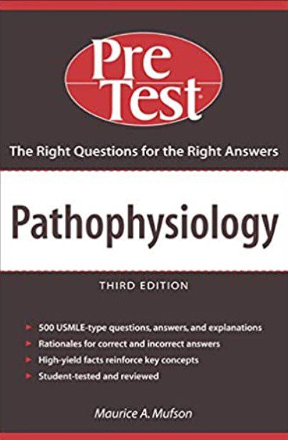 Pathophysiology: PreTest Self-Assessment & Review 3rd Edition PDF Free Download