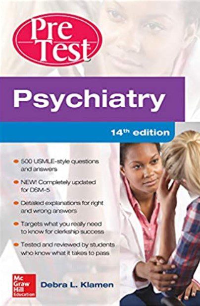 Psychiatry PreTest Self-Assessment And Review 14th Edition PDF Free Download