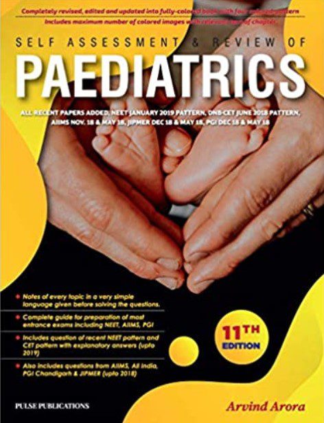 Self Assessment & Review Of PAEDIATRICS 11th Edition PDF Free Download