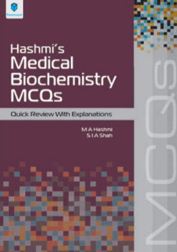 Hashmi’s Medical Biochemistry MCQs By M. A. Hashmi PDF Free Download