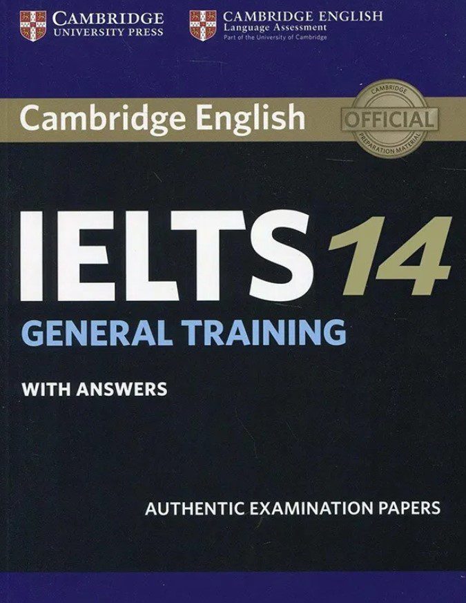 Cambridge IELTS 14 General books PDF + Audio Free Download