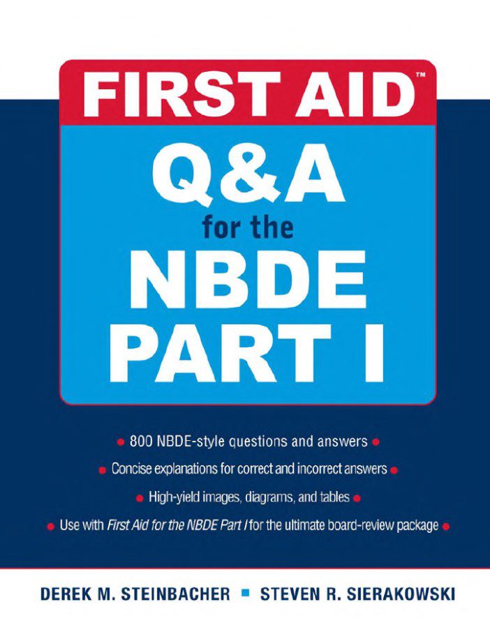 First Aid Q&A For The NBDE Part 1 2021 PDF Free Download