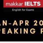 Makkar IELTS Speaking Guesswork Jan-Apr 2020 PDF Free Download